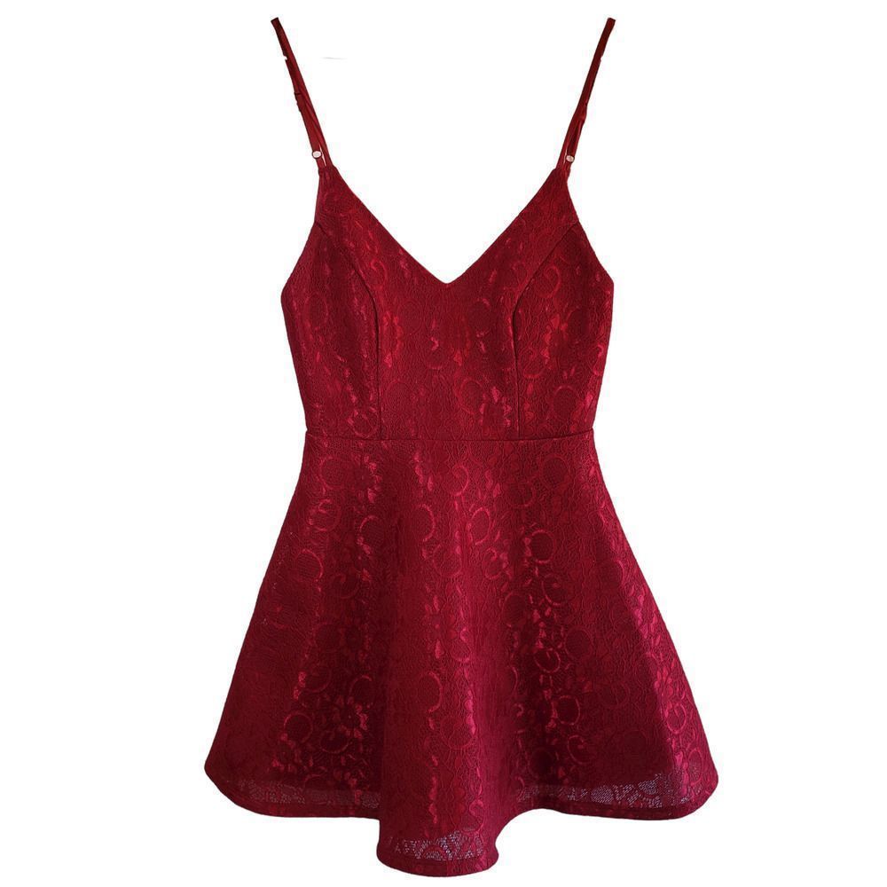 Teeze Me Formal Lace Fit & Flare Dress Junior's Size 3-4